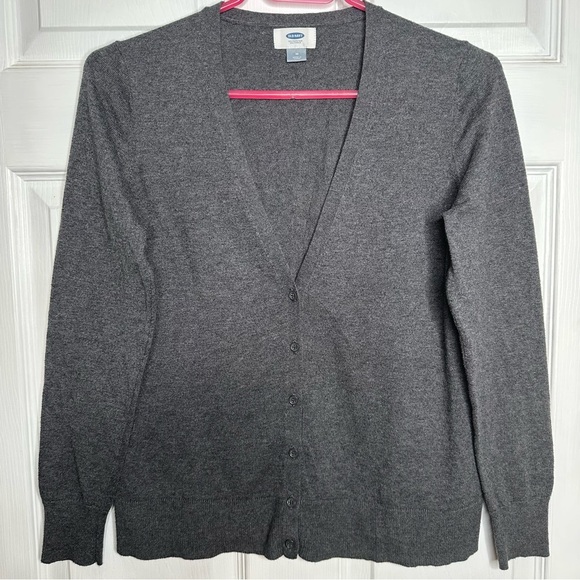 Old Navy Cardigan Grey Size Medium - Picture 1 of 16